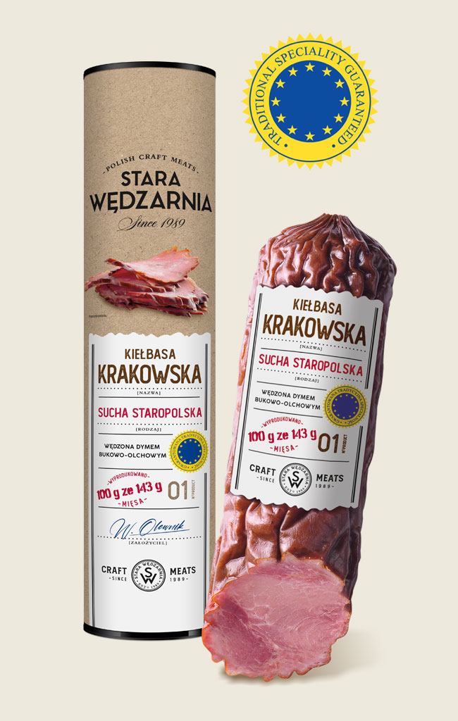 Kielbasa Krakowska-Staropolska Stara Wedzarnia